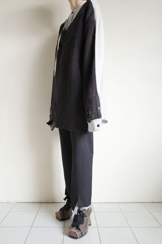 Khéiki Fake Sweater・black - tity