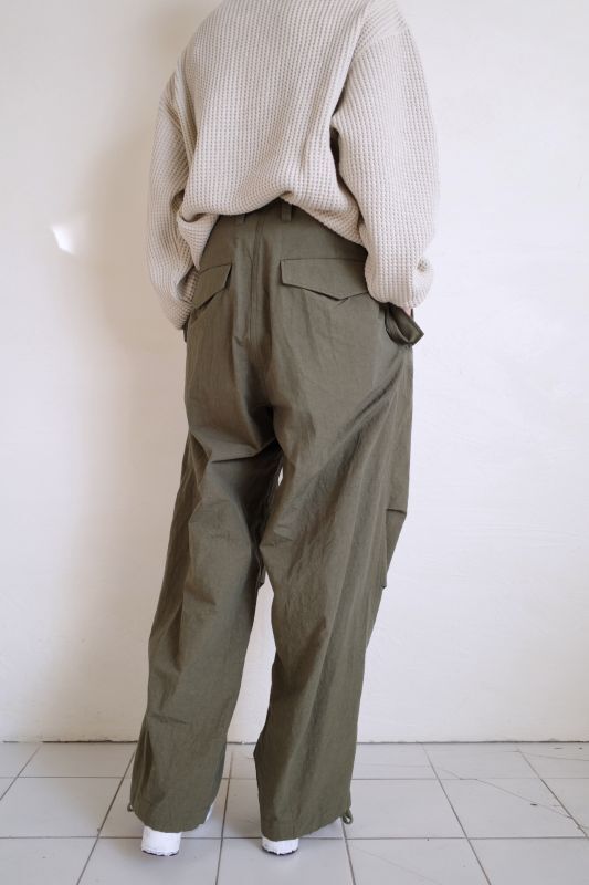 stein】 MILITARY OVER TROUSERS - スラックス