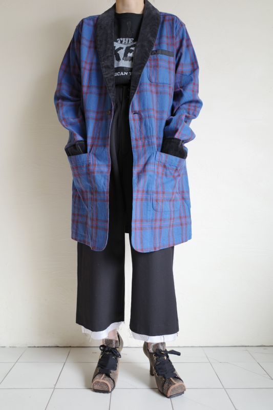PEEL&LIFT tartan shop coat ショップコート・エリオットタータン - tity