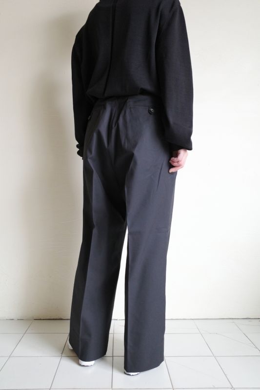 interim 1-TUCK BAGGY SLACKS | agorahistoria.com