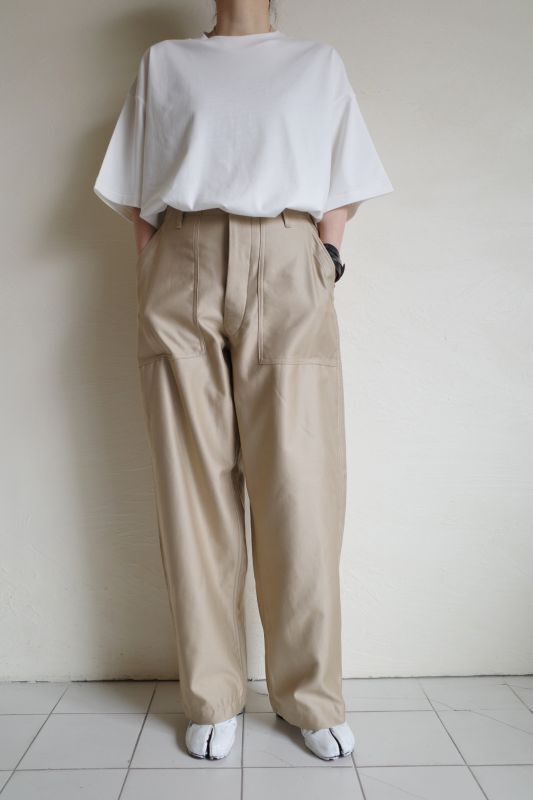 INTERIM GIZA BACK SATIN BAKER PANTS | deliciousfood.com.sa