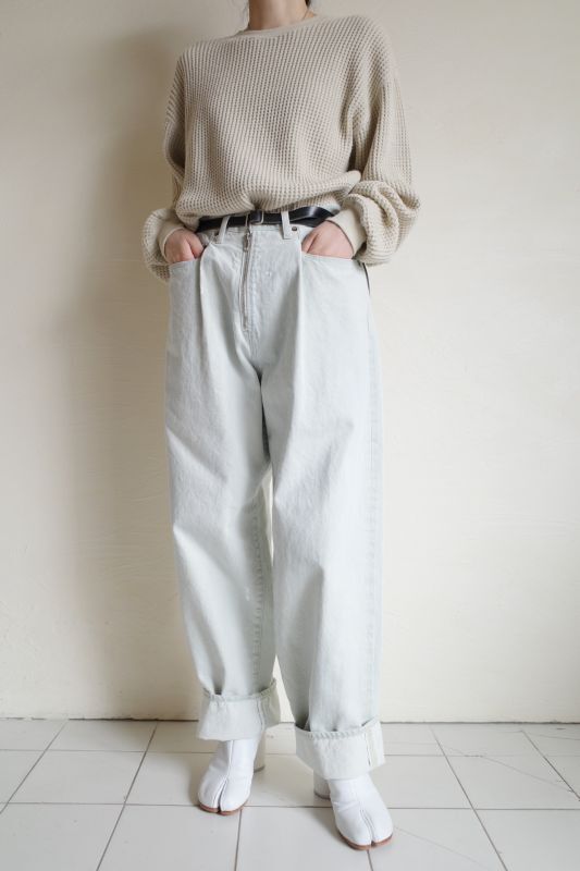 stein Vintage Reproduction Wide Tuck - デニム/ジーンズ