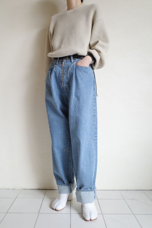 ワイドデニム5pk Vintage Reproduction Wide DenimJeans