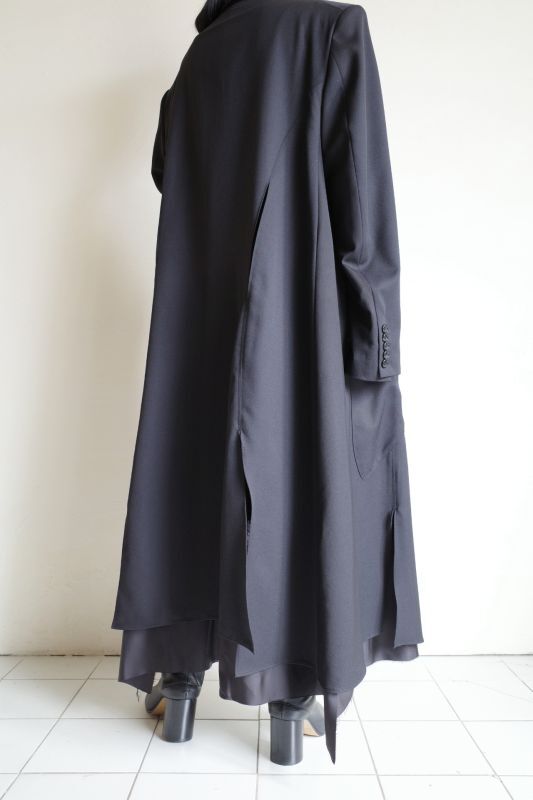 sulvam サルバム ”Long slash coat” ロングスラッシュコート - tity