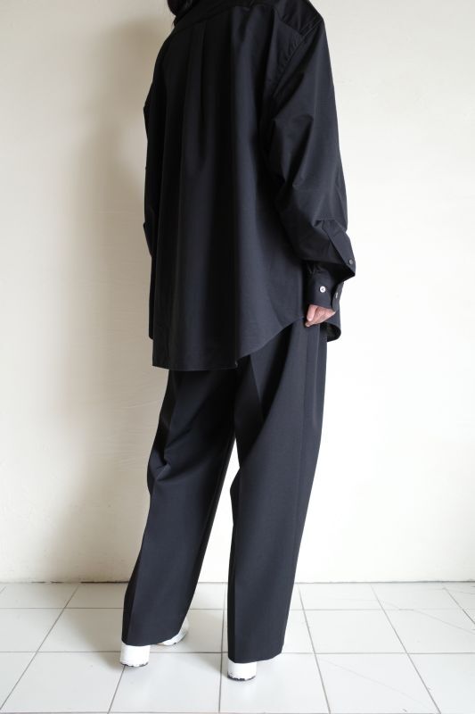 KANEMASA Royal Ox Dress Knit shirt Loose Fit・BLACK 2 - tity