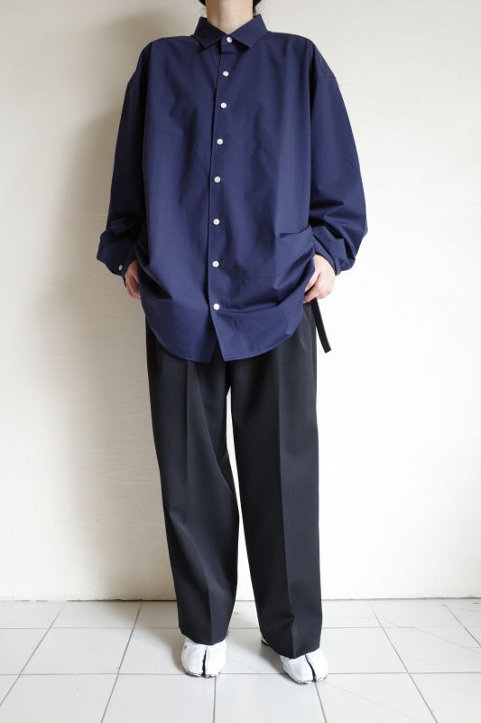 KANEMASA 22ss ROYAL OX DRESS KNIT SHIRT | rightnowchurch.com