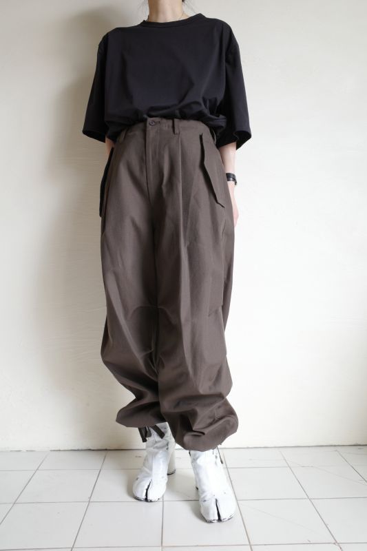 stein MILITARY WIDE OVER TROUSERS カーキ | www.piazzagrande.it