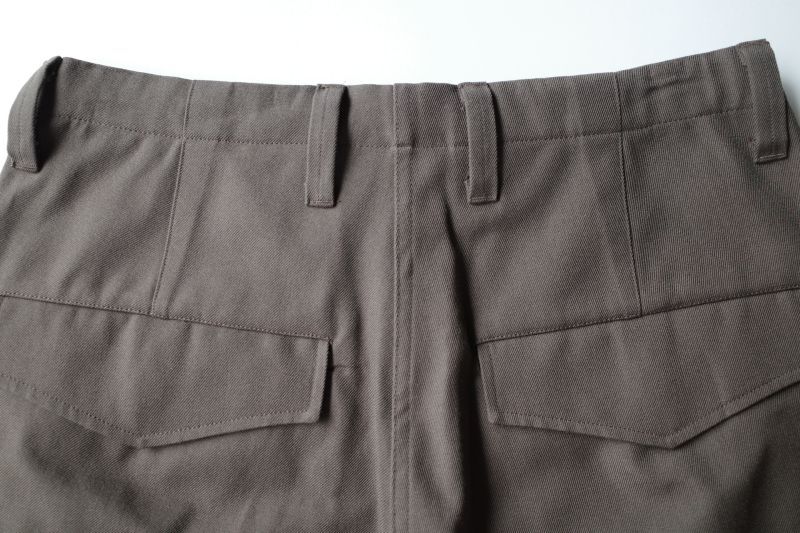stein MILITARY WIDE OVER TROUSERS・MILITARY KHAKI   tity