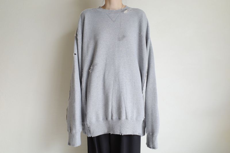 stein OVERSIZED RECONSTRUCTION SWEAT LS - tity