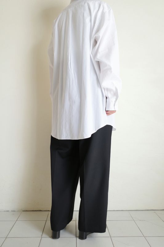 INTERIM インテリム 40%OFF 200/2 SUPIMA BROAD REGULAR COLLAR SHIRT