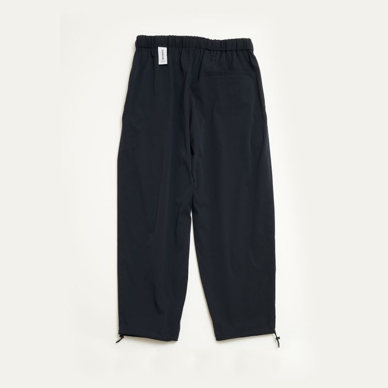 UNTRACE UNTRACE BASIC TAPERED STRETCH TRACK PANTS・DARK NAVY - tity