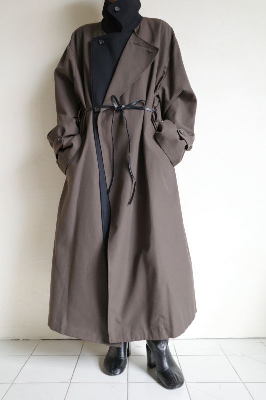 stein DOUBLE LAPELED DOUBLE BREASTED COAT