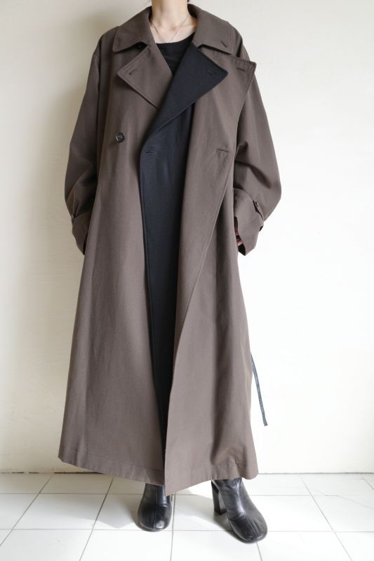 stein DOUBLE LAPELED DOUBLE BREASTED COAT