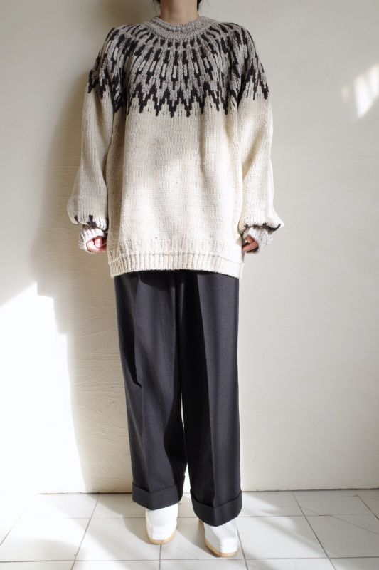 Khéiki Lopi Sweater・ivory - tity