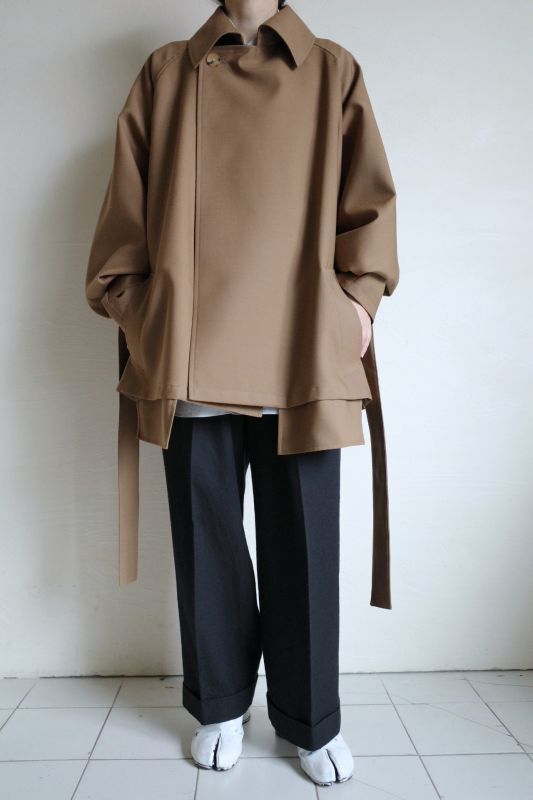 Blanc YM short trench coat・brown - tity