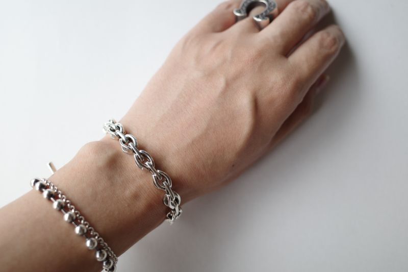 INTERIM インテリム TAXCO SILVER CRASP BRACELET - tity