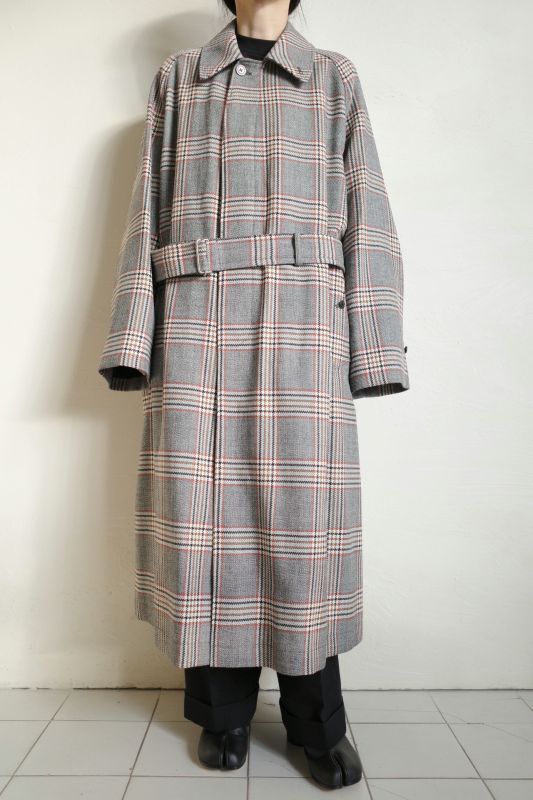 最高級のスーパー インテリム HOUNDSTOOTH CHECK PLAID INTERIM