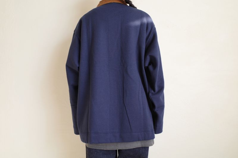 RELAX FIT リラックスフィット ”GILDAN blanket Hunting coverall”・ネイビー×ブラウンコーデュロイ