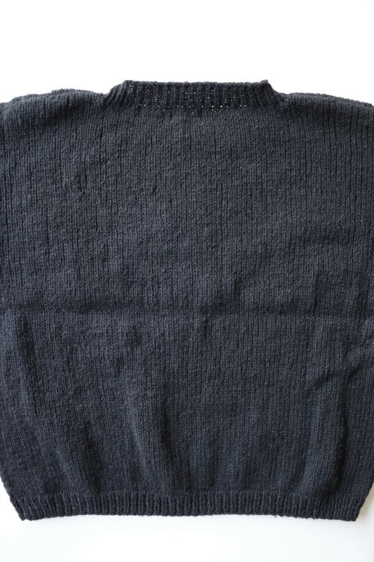 新品】MacMahon Knitting Mills ブラック カレー ニット - ニット/セーター