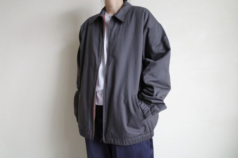 RELAX FIT リラックスフィット ”DRIZZLER with fleece”・チャコール - tity