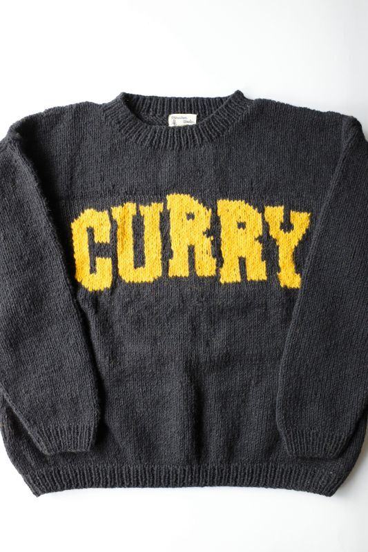 MacMahon Knitting Mills crew neck Knit Curry - tity