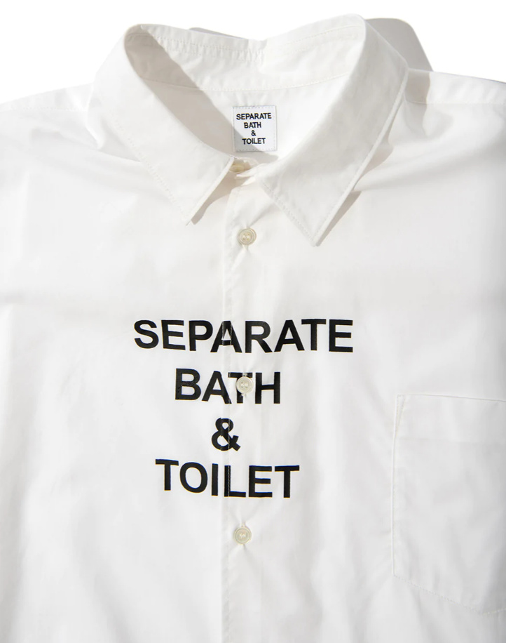 SEPARATE BATH&TOILET SEPASHIRTS PRINT - tity