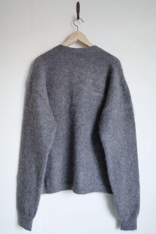 INTERIM インテリム 50'S KID MOHAIR CARDIGAN・H.GRAY - tity