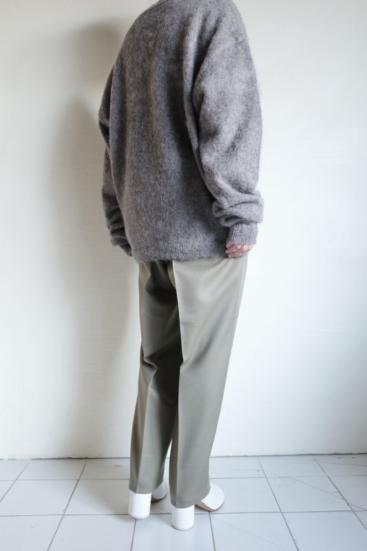 INTERIM インテリム 50'S KID MOHAIR CARDIGAN・H.GRAY - tity