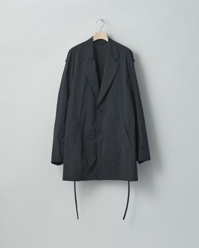 stein OVERSIZED NEW STRUCTURE TAILORED JACKET (TL) ・BLACK