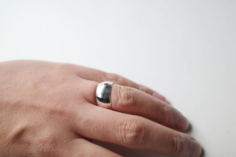 INTERIM インテリム TAXCO SILVER BOLD RING・J - tity