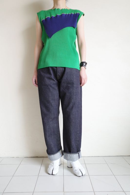 kotoha yokozawa 30%OFF コトハヨコザワ no sleeve top・green - tity