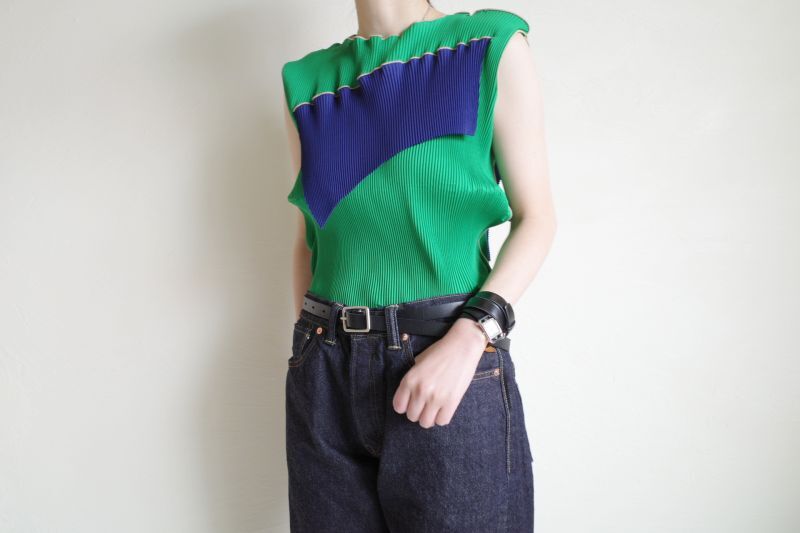 kotoha yokozawa 30%OFF コトハヨコザワ no sleeve top・green - tity