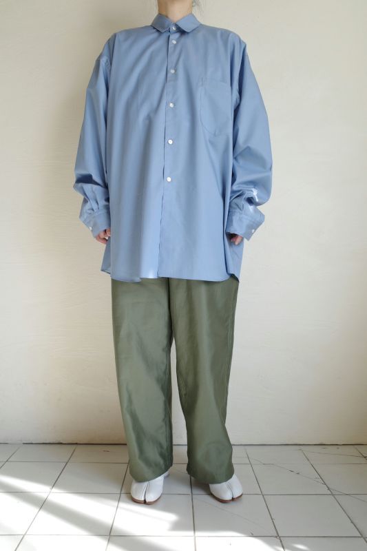 INTERIM インテリム HYPER BIG 200/2 SUPIMA TWILL REGULAR COLLAR