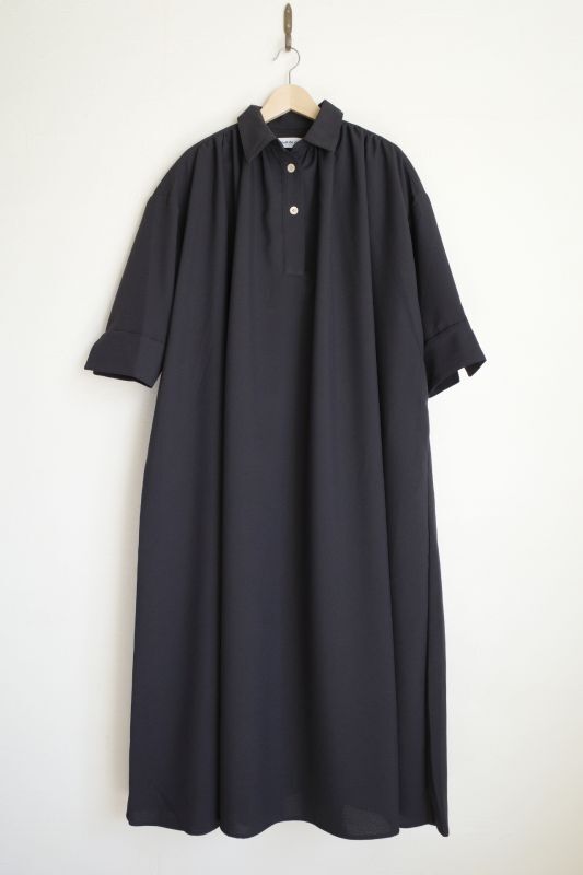 HeRIN.CYE Shirt dress・BLACK - tity