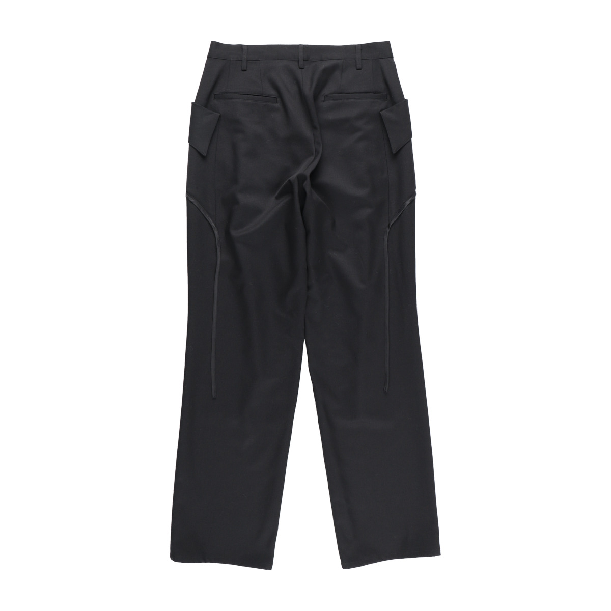 sulvam サルバム ”GABADINE PIPING STRAIGHT PANTS” - tity