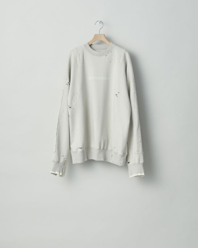 stein OVERSIZED REBUILD SWEAT LS・GREIGE - tity