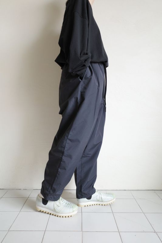 UNTRACE 3 LAYER TAPERED TRACK PANTS・BLACK - tity