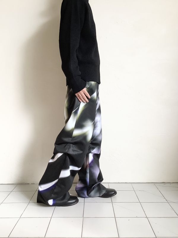 DOUGALL Printed Wide Trousers・MULTI - tity