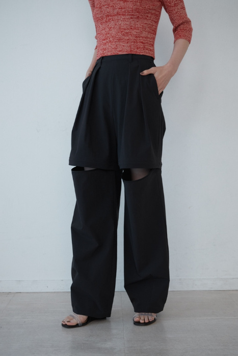 mediam Removable Pants Black 1サイズ1