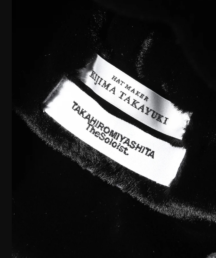 TAKAHIROMIYASHITATheSoloist. bomber hat.
