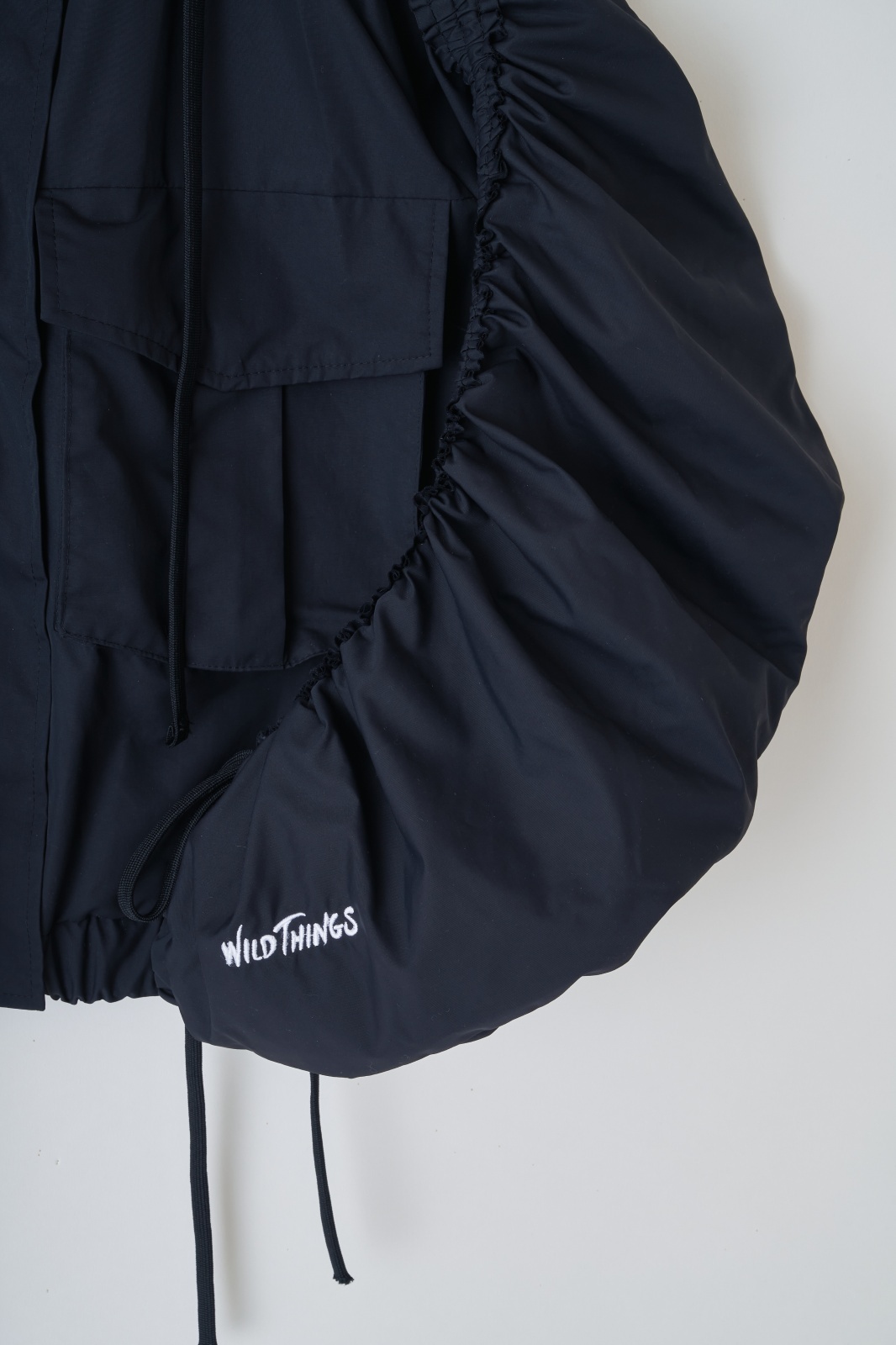 naokitomizuka wild things gathered blouson・black - tity