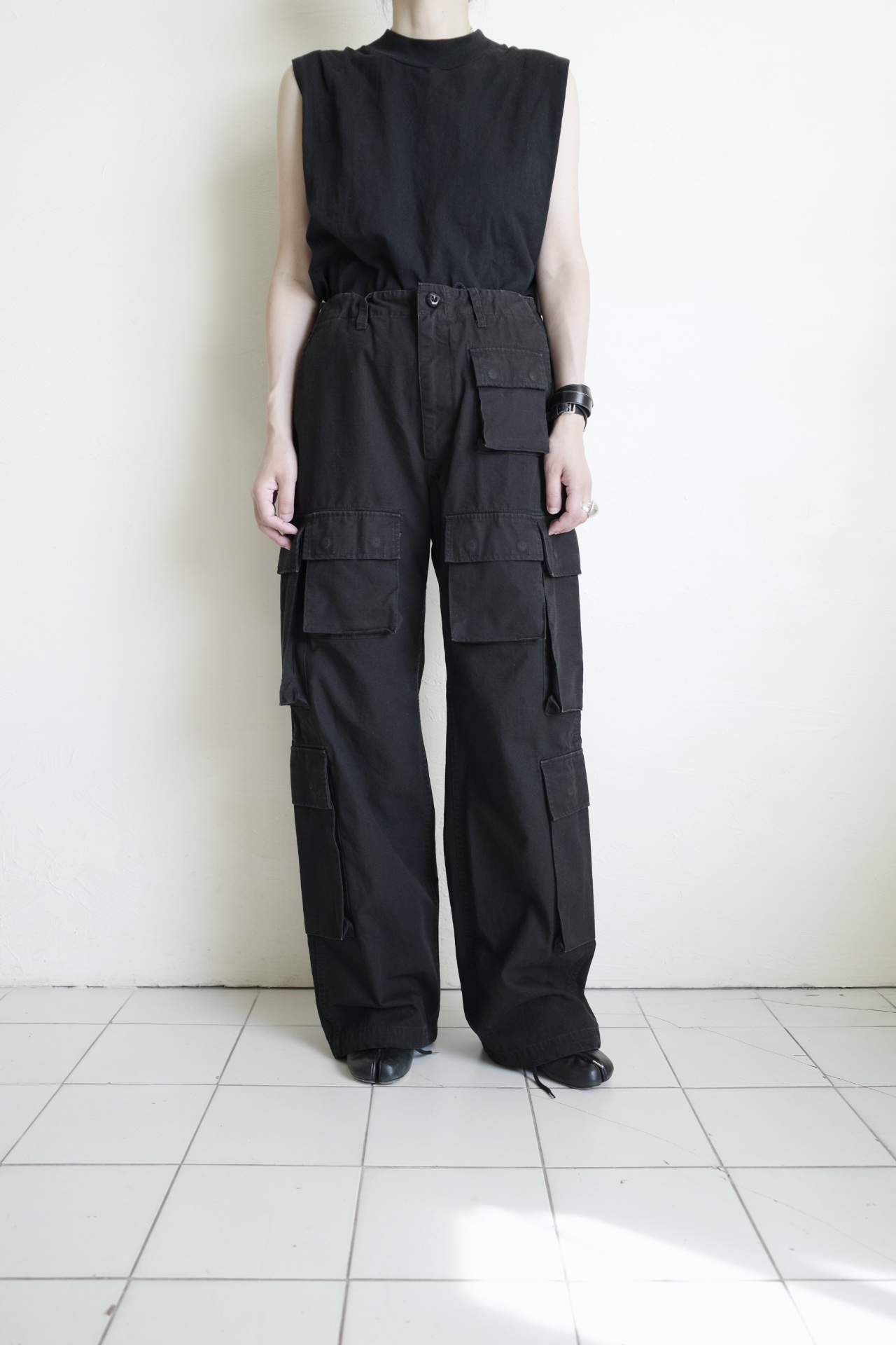 チ*ン様 【値下げOK】TAKAHIROMIYASHITATheSoloist. TAKAHIROMIYASHITATheSoloist. b.d.u pant.・black - tity