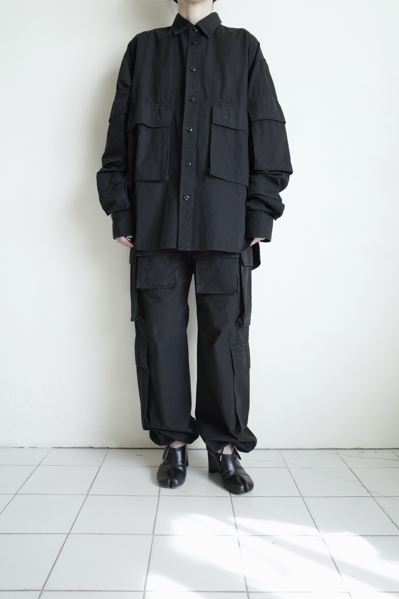 チ*ン様 【値下げOK】TAKAHIROMIYASHITATheSoloist. TAKAHIROMIYASHITATheSoloist. b.d.u pant.・black - tity