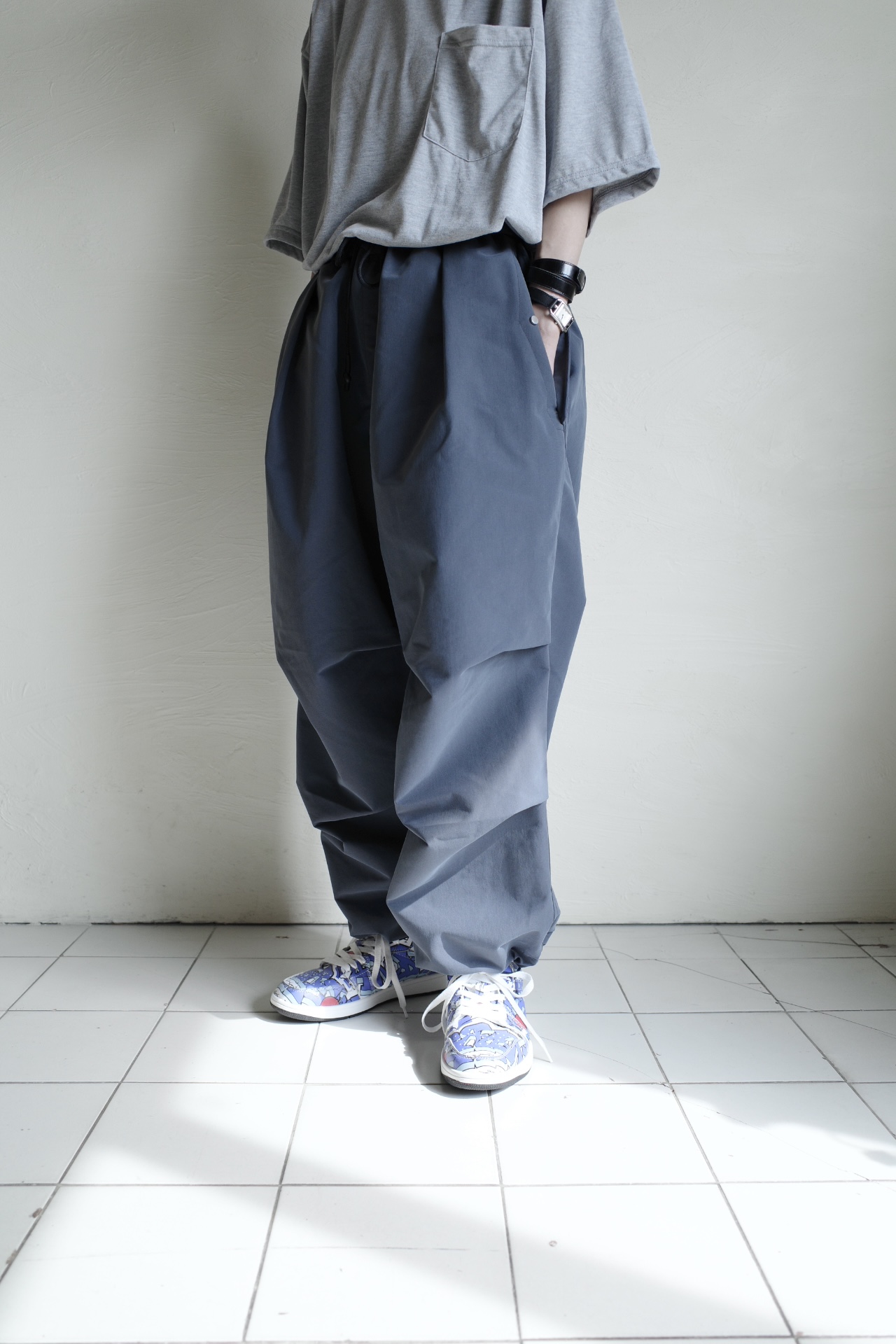 UNTRACE FLIGHT PANTS・CHARCOAL - tity